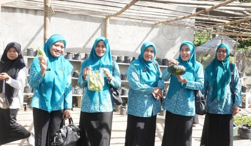 Lomba Aku Hatinya PKK Desa Lembar Kecamatan Lembar Kabupaten Lombok Barat